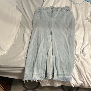 Zara Blue Midi Skirt